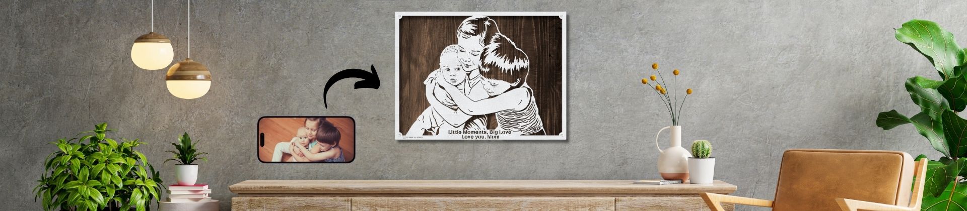 Timeless Stories in Steel Wall Decor - Story In Steel