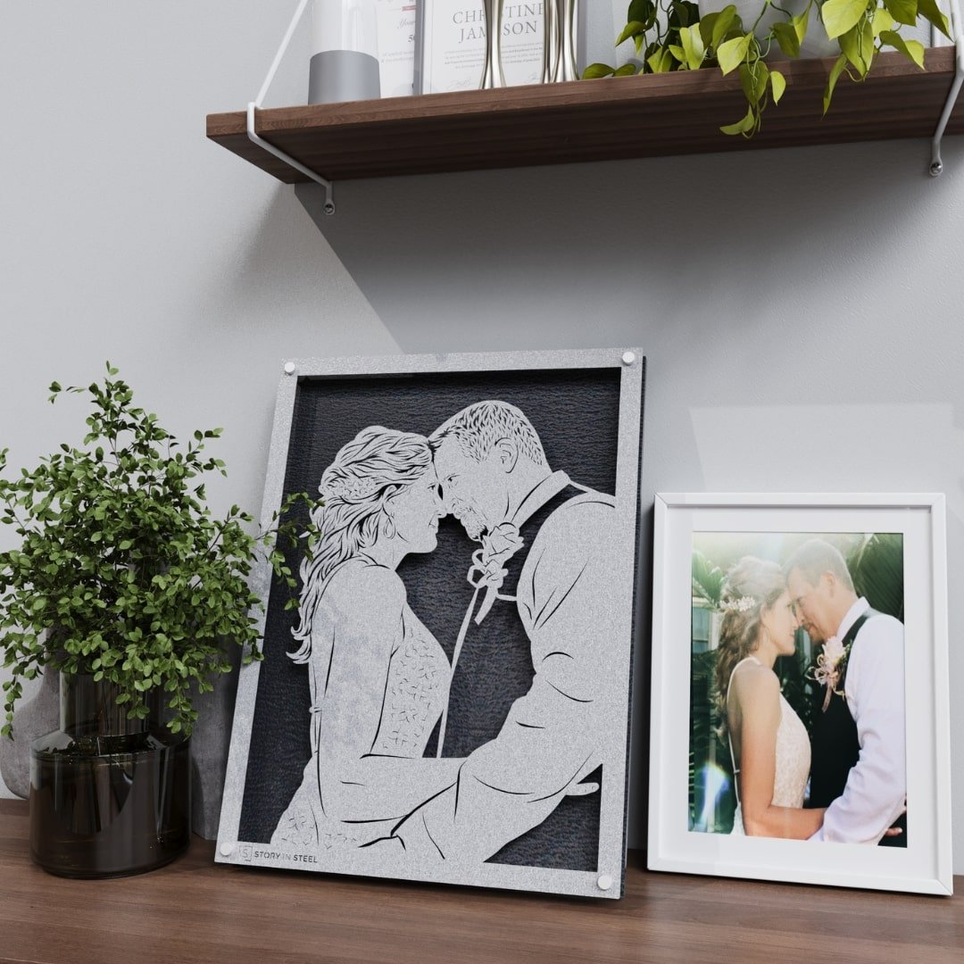 Custom Metal Portrait - Story In Steel