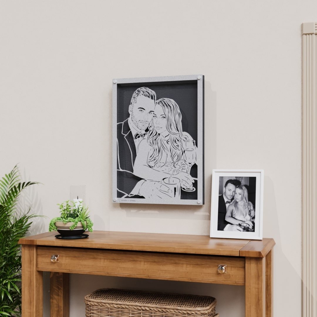 Custom Metal Portrait - Story In Steel