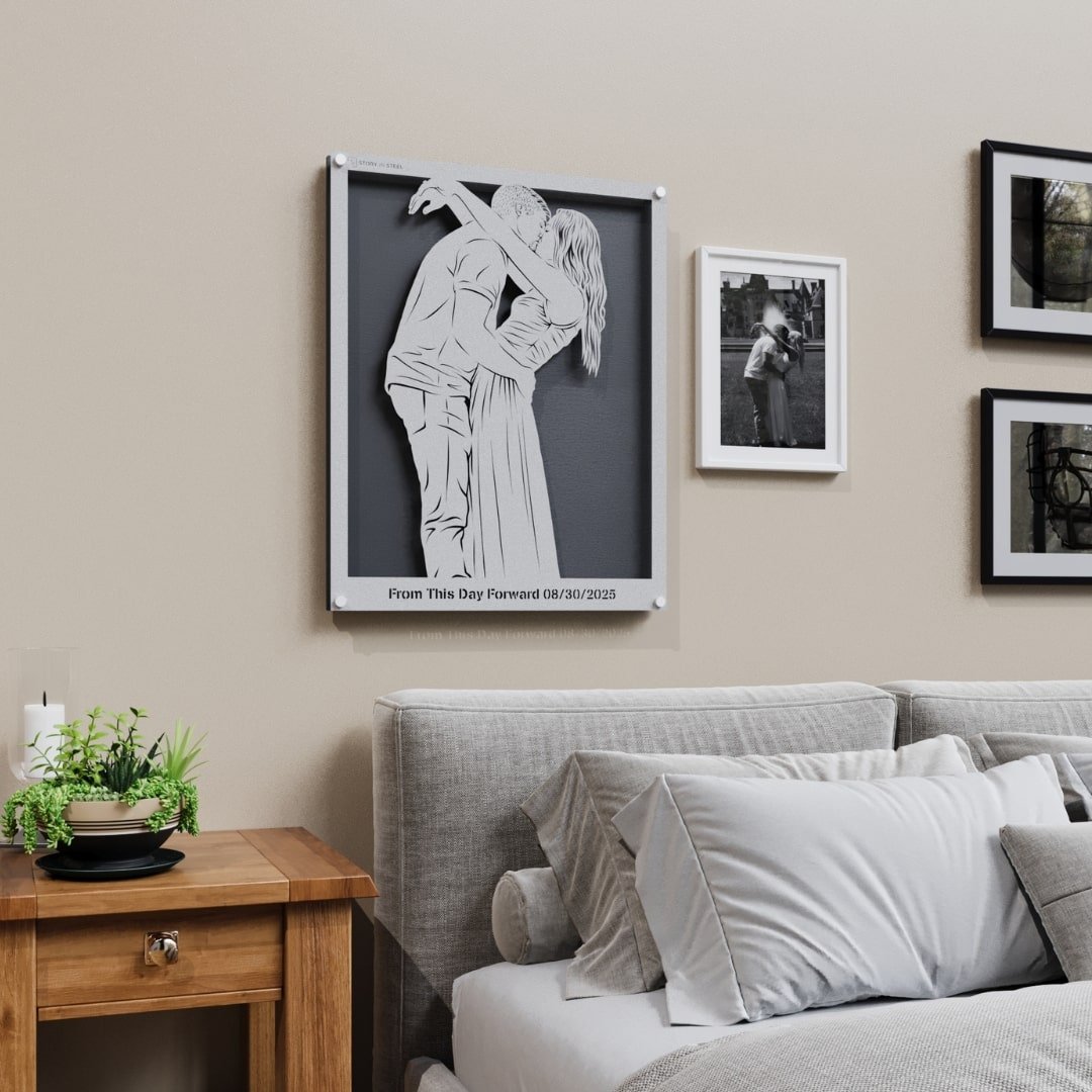 Custom Metal Portrait - Story In Steel