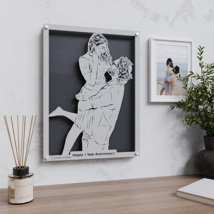 Custom Metal Portrait - Story In Steel