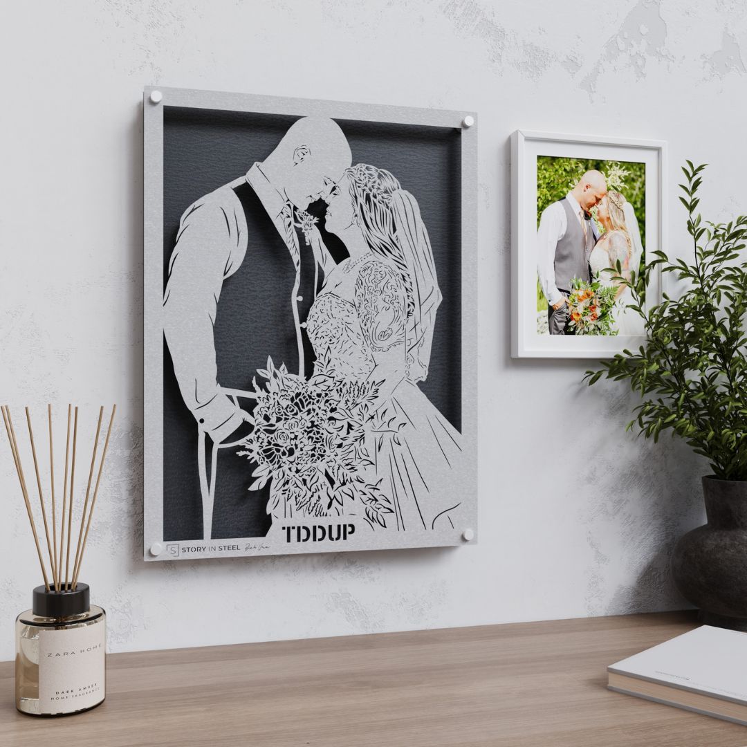 Custom Metal Portrait - Story In Steel