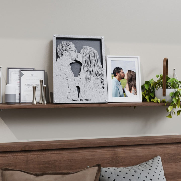 Custom Metal Portrait - Story In Steel