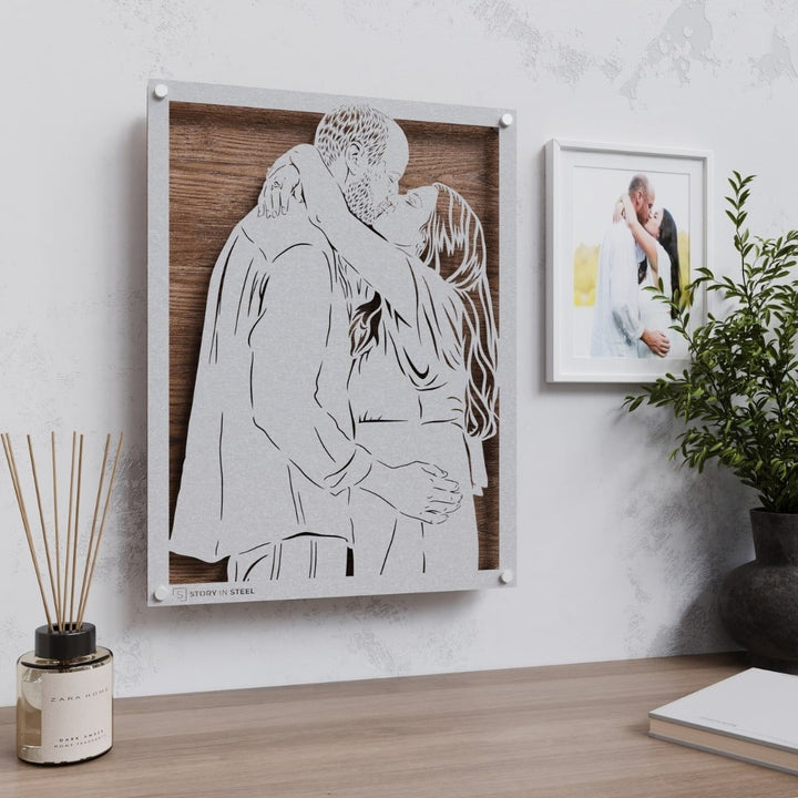 Custom Metal Portrait - Story In Steel