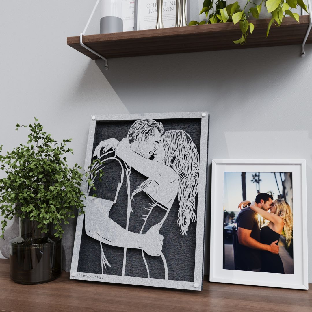 Custom Metal Portrait - Story In Steel