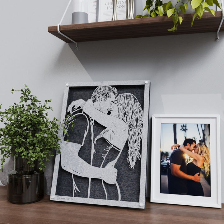 Custom Metal Portrait - Story In Steel