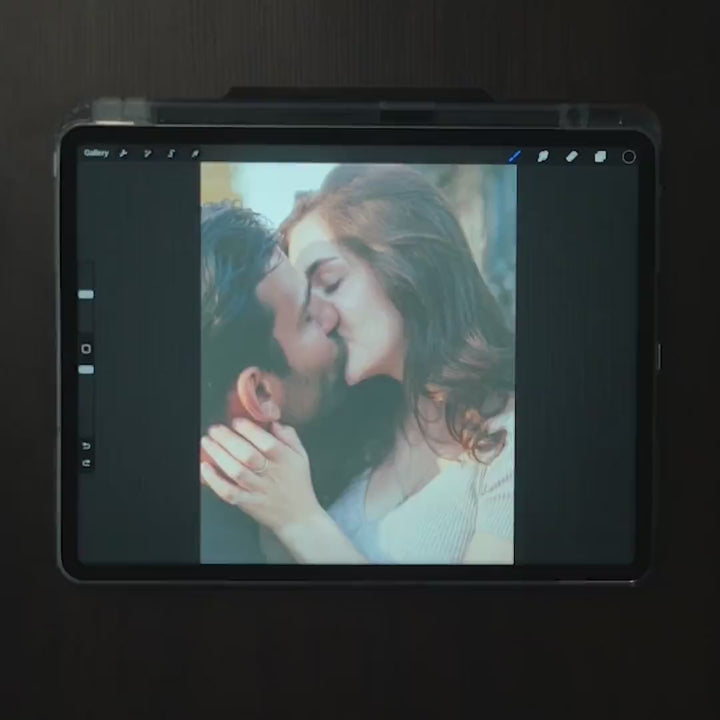 Individuelles Metall Porträt