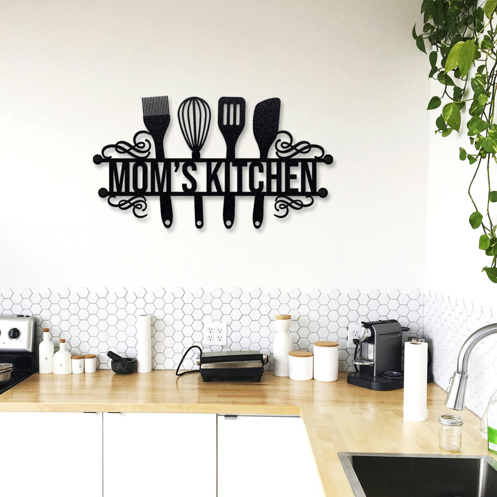 Personalized Kitchen Monogram - Story In Steel