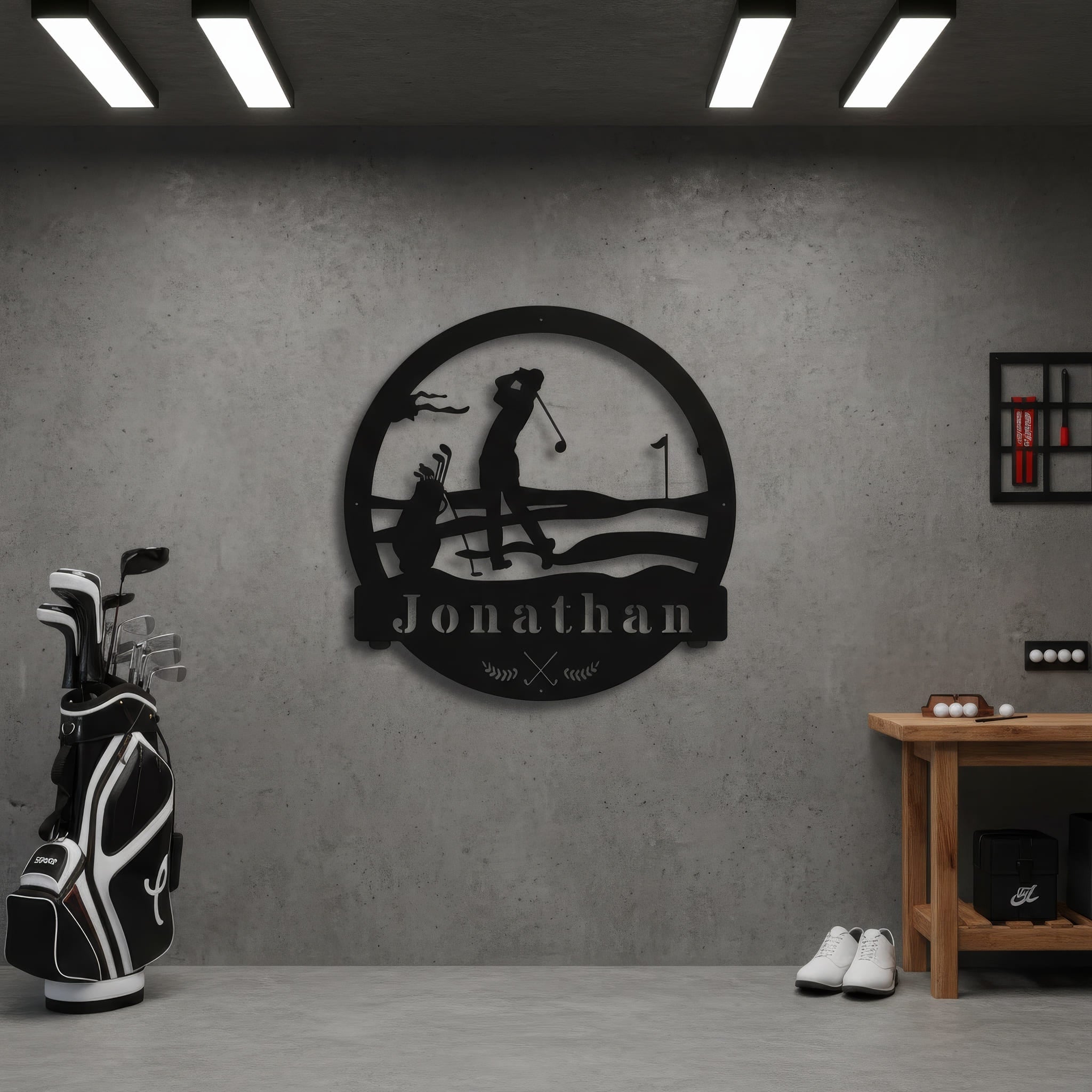 Want Golf Wall Art That Shows Your Passion How To Design Metal Pieces - Story In Steel