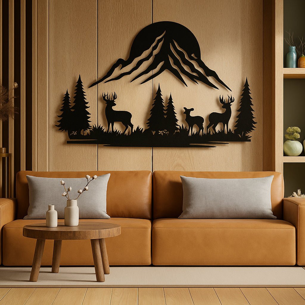 Want Nature Vibes at Home How To Use Nature Inspired Metal Decor - Story In Steel