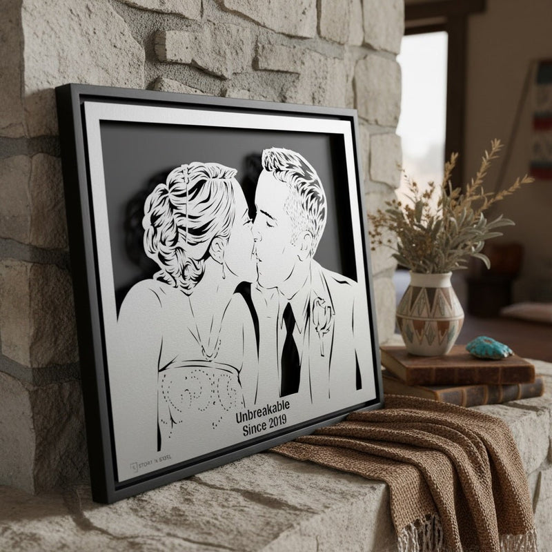 Custom Metal Portraits - Story In Steel