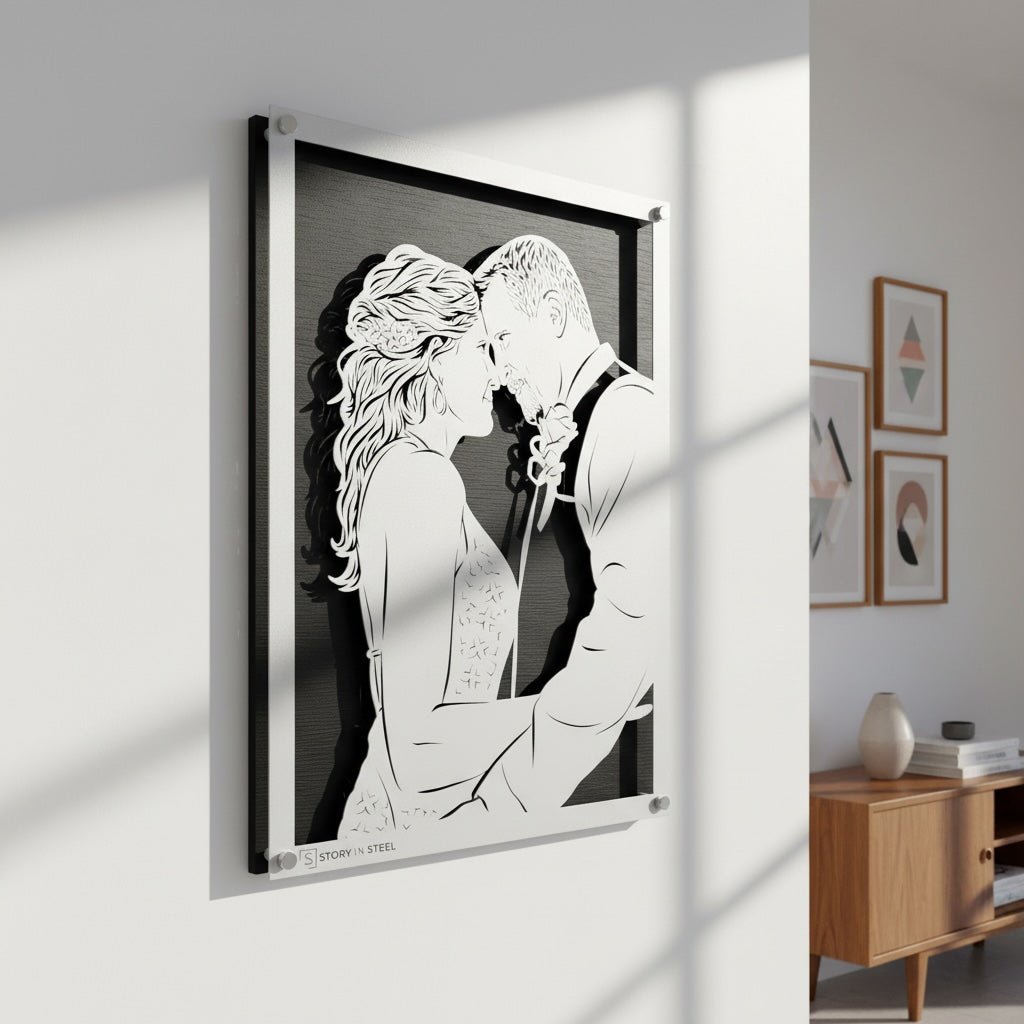 Custom Metal Portrait - Story In Steel