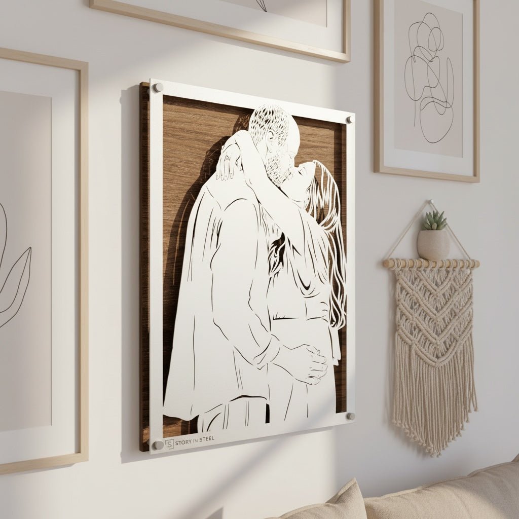 Custom Metal Portrait - Story In Steel