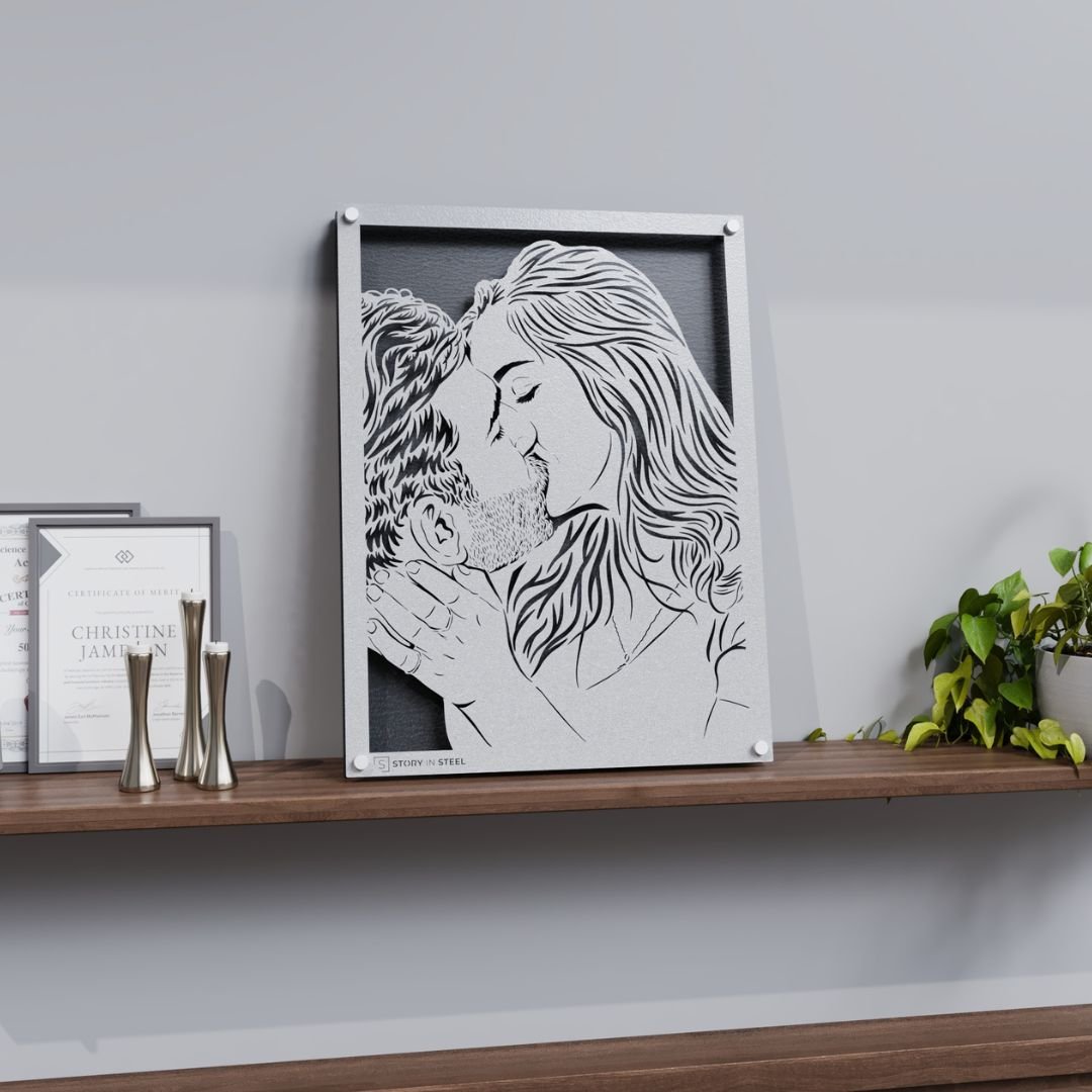 Custom Metal Portrait - Story In Steel