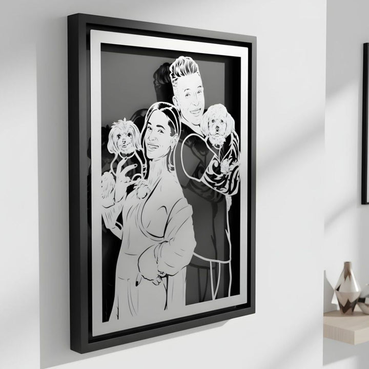 Custom Metal Portrait - Story In Steel