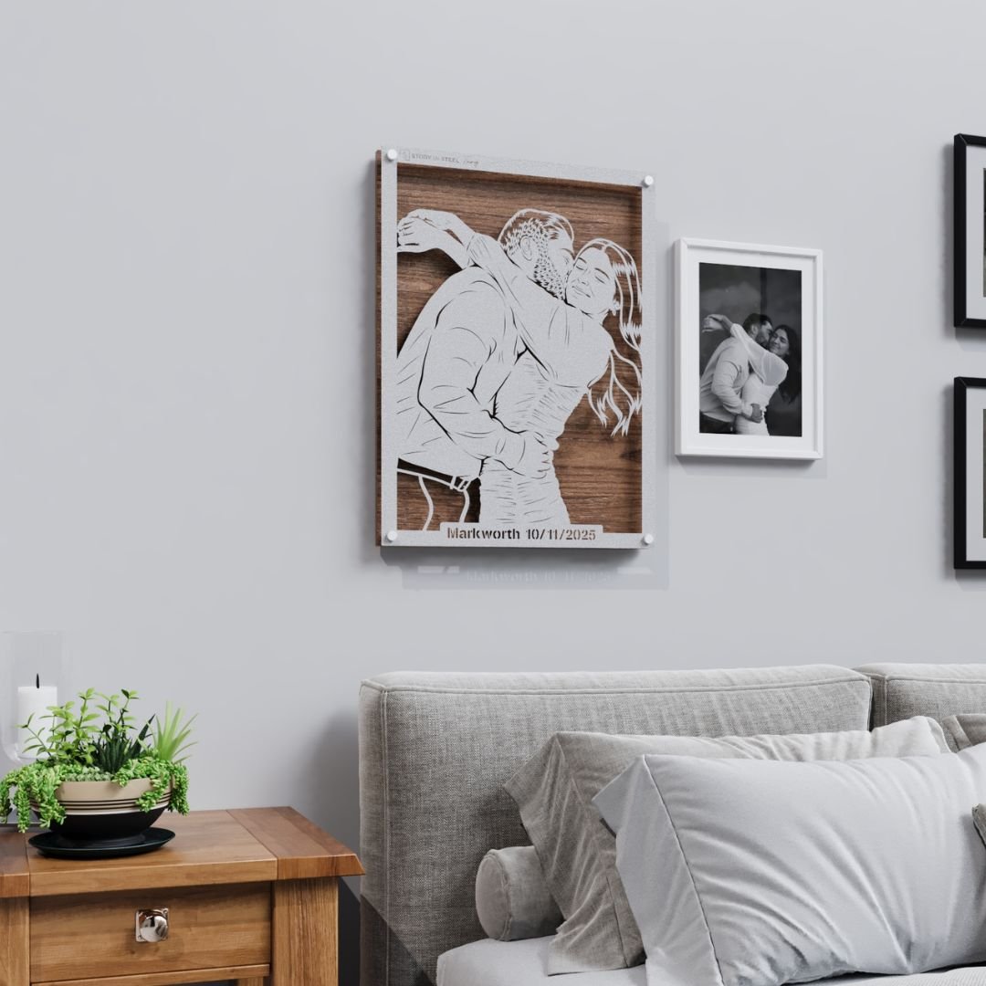 Custom Metal Portrait - Story In Steel