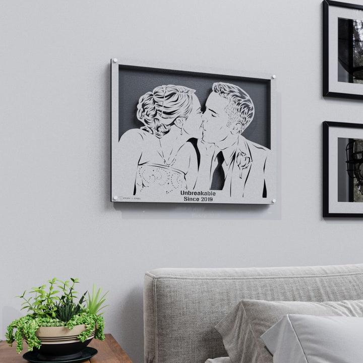 Custom Metal Portrait - Story In Steel