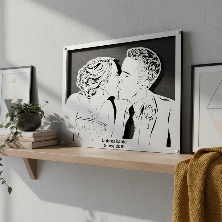 Custom Metal Portrait - Story In Steel