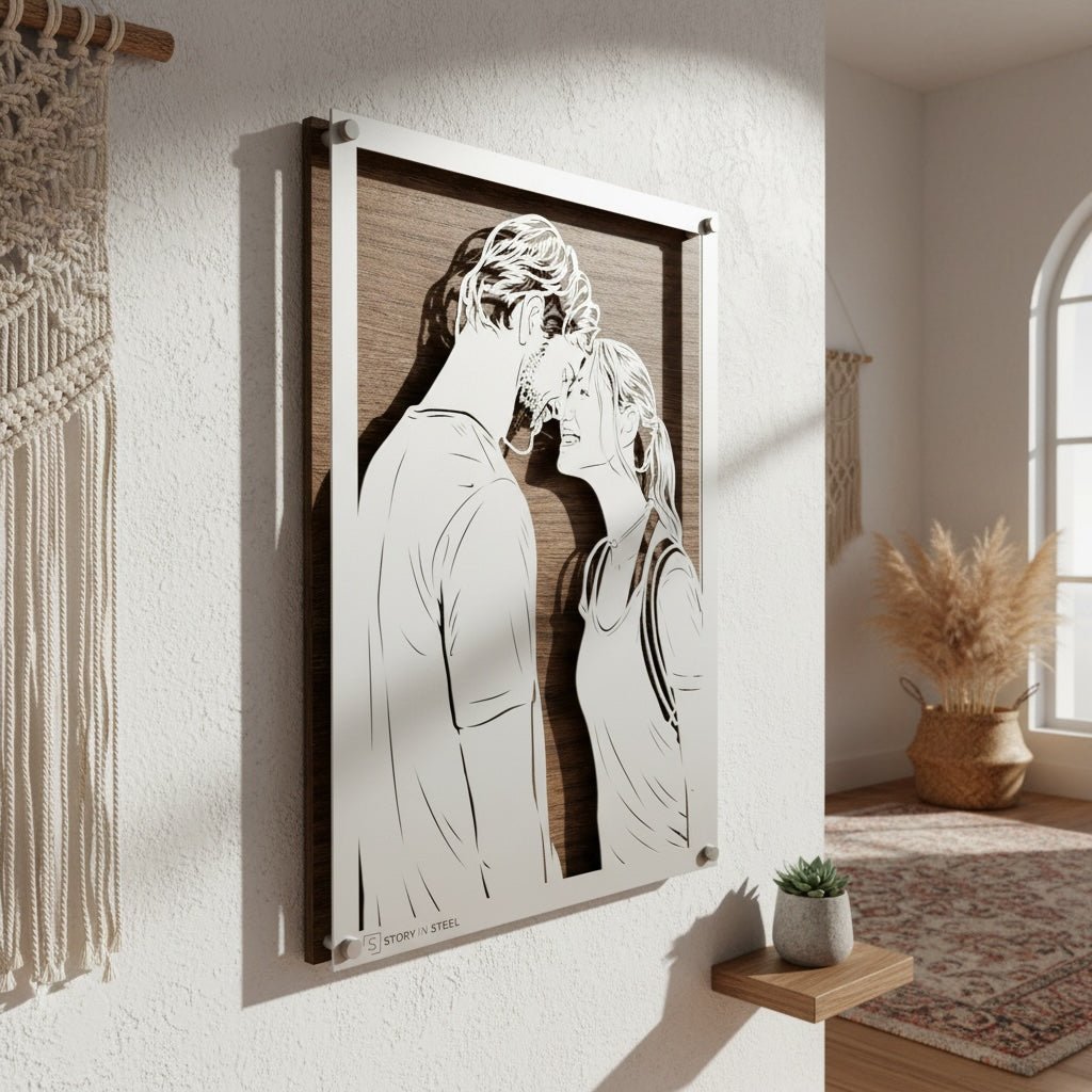 Custom Metal Portrait - Story In Steel