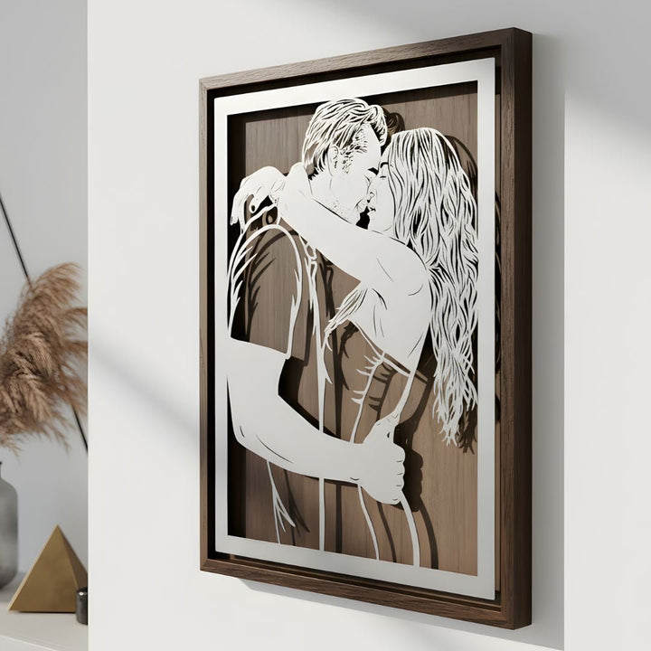 Custom Metal Portrait - Story In Steel