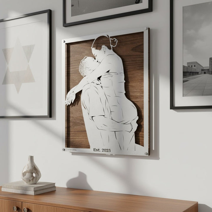 Custom Metal Portrait - Story In Steel