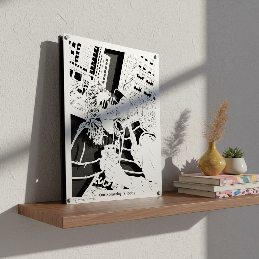 Custom Metal Portrait - Story In Steel