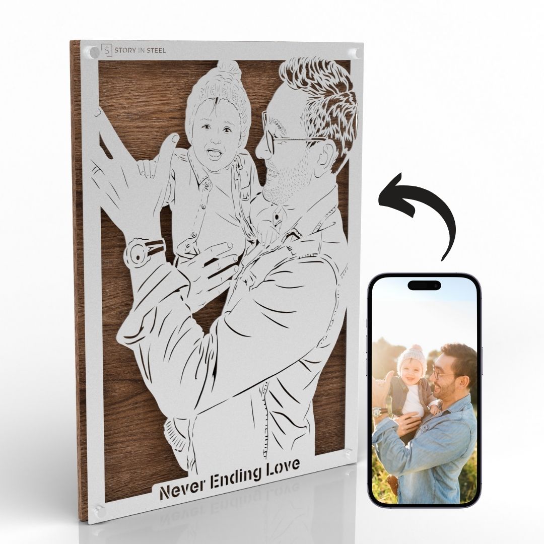 Custom Metal Portrait