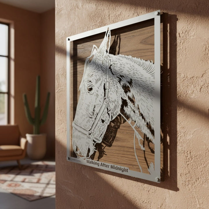 Custom Pet Metal Portrait - Story In Steel