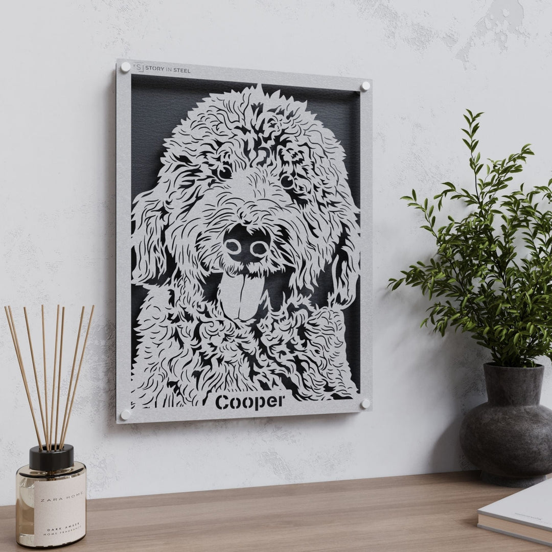 Custom Pet Metal Portrait - Story In Steel