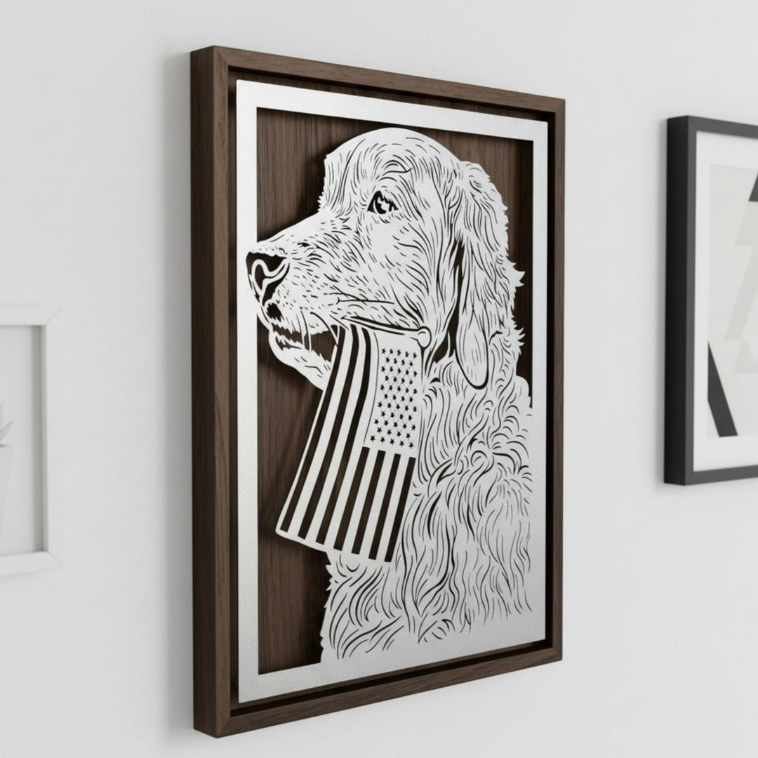 Custom Pet Metal Portrait - Story In Steel