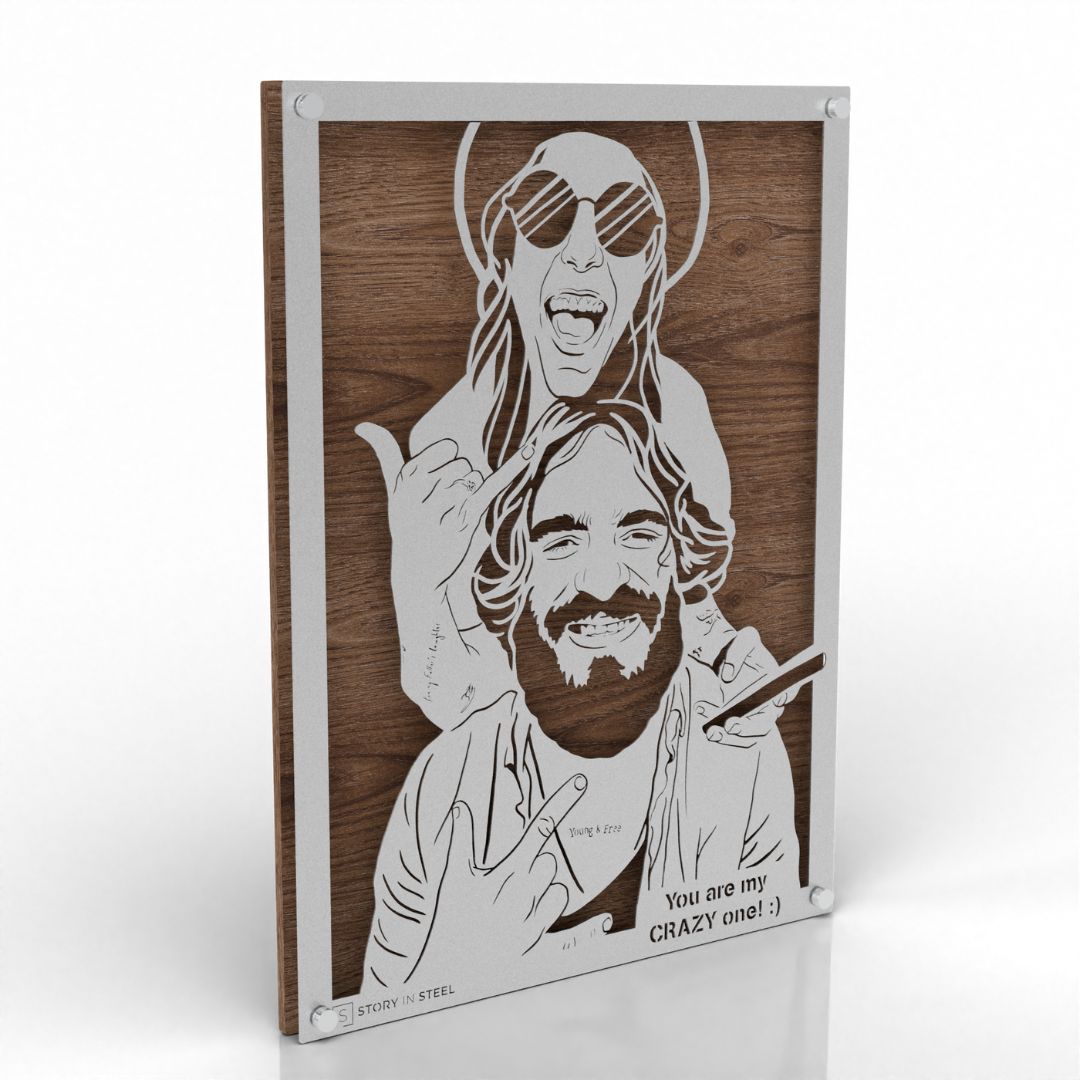 Custom Metal Portrait - Story In Steel