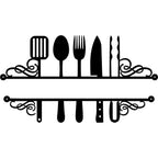 Personalized Kitchen Monogram - Story In Steel
