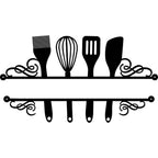 Personalized Kitchen Monogram - Story In Steel
